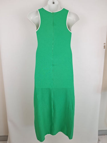 Second-Hand - Billy J Apple Ribbed Maxi Dress Size 8 - SwapUp