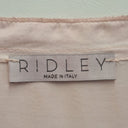 Second-Hand - Ridley Strawberry Milk Satin V Cut Blouse Size XL - SwapUp