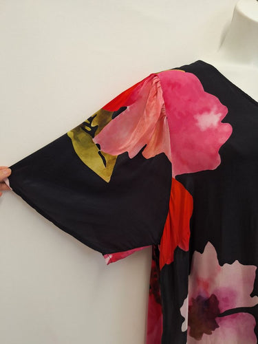 Second-Hand - Taking Shape Watercolour Floral Midi Dress Size 20 - SwapUp