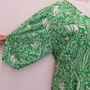 Second-Hand - Adrift Botanical Block Print Maxi Dress Size XXXL - SwapUp