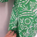 Second-Hand - Adrift Botanical Block Print Maxi Dress Size XXXL - SwapUp