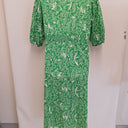 Second-Hand - Adrift Botanical Block Print Maxi Dress Size XXXL - SwapUp