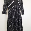 Second-Hand - Leona Edmiston Criss Cross Constellation Midi Dress Size 12 - SwapUp