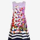 Second-Hand - Dolcezza Raindrop Painted Garden Summer Dress Size S - SwapUp