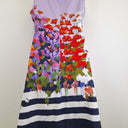 Second-Hand - Dolcezza Raindrop Painted Garden Summer Dress Size S - SwapUp