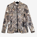 Second-Hand - Birdee Sport Leopard Zip Up Jacket Size S - SwapUp