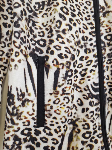 Second-Hand - Birdee Sport Leopard Zip Up Jacket Size S - SwapUp