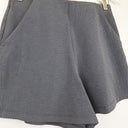 Second-Hand - Lululemon Charcoal Ribbed Mini Shorts Size S - SwapUp