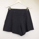 Second-Hand - Lululemon Charcoal Ribbed Mini Shorts Size S - SwapUp