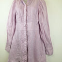 Second-Hand - Joslin Lavender Bud Linen Mini Dress Size 10 - SwapUp