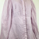 Second-Hand - Joslin Lavender Bud Linen Mini Dress Size 10 - SwapUp