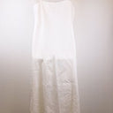 Second-Hand - Assembly Label Crisp Linen A Line Midi Dress Size 8 - SwapUp