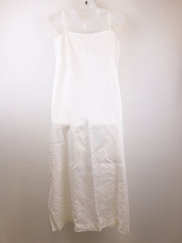 Second-Hand - Assembly Label Crisp Linen A Line Midi Dress Size 8 - SwapUp