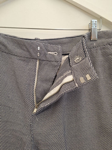 Second-Hand - Tommy Hilfiger Navy Tweed Shorts Size 18 - SwapUp