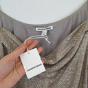 Second-Hand - Country Road Bronze Sparkle Cowl Neck Blouse Size XL - SwapUp