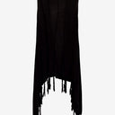 Second-Hand - Harry Who Knit Tassel Sleeveless Cardigan Size L - SwapUp