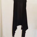 Second-Hand - Harry Who Knit Tassel Sleeveless Cardigan Size L - SwapUp