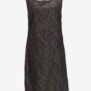 Second-Hand - Maggie T Cross Weave Midi Dress Size 16 - SwapUp