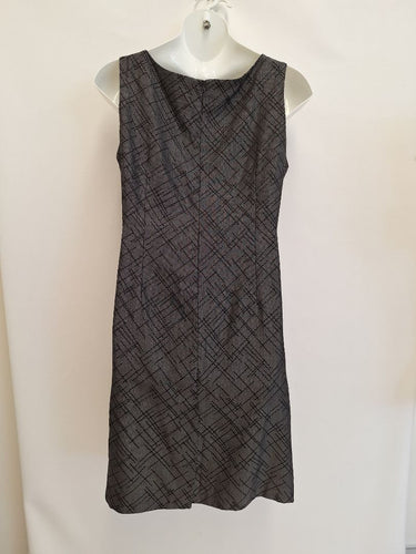 Second-Hand - Maggie T Cross Weave Midi Dress Size 16 - SwapUp