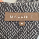 Second-Hand - Maggie T Cross Weave Midi Dress Size 16 - SwapUp