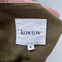 Second-Hand - Kowtow Olive Summer Wrap Dress Size M - SwapUp