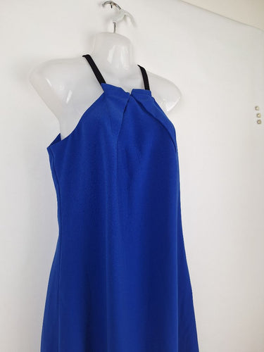 Second-Hand - Cue Folded Crepe A-Line Event Mini Dress Size 10 - SwapUp