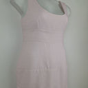 Second-Hand - By Johnny Structured Musk Hi-Low Midi Dress Size 12 - SwapUp