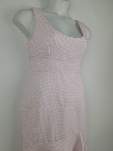 Second-Hand - By Johnny Structured Musk Hi-Low Midi Dress Size 12 - SwapUp