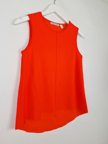 Second-Hand - Country Road Fluro A-Line Scuba Top Size XS - SwapUp