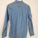 Second-Hand - meks Chambray Unisex branded Shirt Size 10 - SwapUp