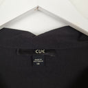 Second-Hand - Cue Tailored Open Collar Belt Top Size 14 - SwapUp