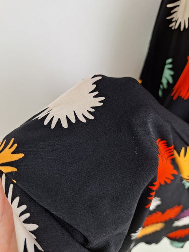 Second-Hand - Leona Edmiston Chic Summer Time Wrap Midi Dress Size 12 - SwapUp