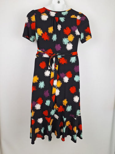 Second-Hand - Leona Edmiston Chic Summer Time Wrap Midi Dress Size 12 - SwapUp