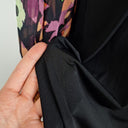 Second-Hand - Leona Edmiston Floral Puff Sleeved Bodycon Mini Dress Size 12 - SwapUp