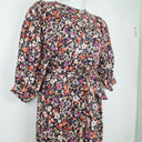 Second-Hand - Witchery Casual Linen Spring Flowers Mini Dress Size 10 - SwapUp
