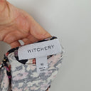 Second-Hand - Witchery Casual Linen Spring Flowers Mini Dress Size 10 - SwapUp
