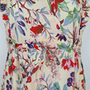 Second-Hand - Lollys Laundry Samo Floral Print Midi Dress Size M - SwapUp