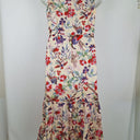 Second-Hand - Lollys Laundry Samo Floral Print Midi Dress Size M - SwapUp