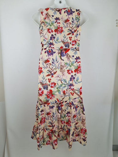 Second-Hand - Lollys Laundry Samo Floral Print Midi Dress Size M - SwapUp