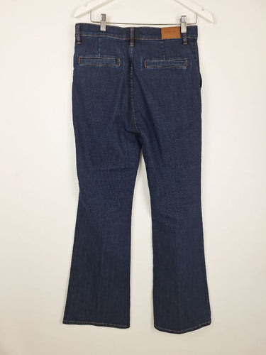 Second-Hand - Sportscraft Dark Wash Boot Cut Jeans Size 10 - SwapUp
