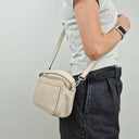 Second-Hand - Aere Stone Leather Two Way Bag - SwapUp