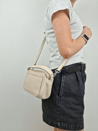 Second-Hand - Aere Stone Leather Two Way Bag - SwapUp