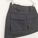 Second-Hand - Blanca Boxed Pocked Noir Utility Mini Skirt Size M - SwapUp
