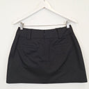 Second-Hand - Blanca Boxed Pocked Noir Utility Mini Skirt Size M - SwapUp