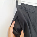 Second-Hand - Amelius Noir Elegant Straight Leg Linen Pants Size 10 - SwapUp