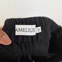 Second-Hand - Amelius Noir Elegant Straight Leg Linen Pants Size 10 - SwapUp