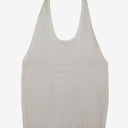 Second-Hand - Sovere Vanilla Ribbed Halter Neck Top Size 10 - SwapUp