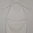 Second-Hand - Sovere Vanilla Ribbed Halter Neck Top Size 10 - SwapUp