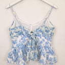 Second-Hand - For Love & Lemons Oliver Floral Tie Back Corset Top Size M - SwapUp