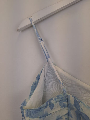 Second-Hand - For Love & Lemons Oliver Floral Tie Back Corset Top Size M - SwapUp